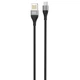 USB Кабель XO NB188 MicroUSB Double-sided 2.4A 1.0m Сірий - зображення 1