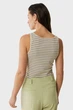 Жіноча майка з візерунком Stripe lurex knit top Mexx S MF006605651W - изображение 3