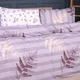 Простынь MirSon Бязь 17-0668 Grey Blooms 220x240 см (2200009957819) - изображение 4