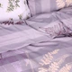Простынь MirSon Бязь 17-0668 Grey Blooms 220x240 см (2200009957819) - изображение 1