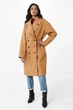 Жіноче бежеве пальто Mexx S NO1156036W - изображение 1