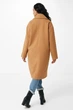 Жіноче бежеве пальто Mexx S NO1156036W - изображение 3