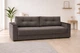 Диван раскладной RidneTut TOR 230х105 см еврокнижка Polo 17 графитовый (4493014-160417) - изображение 1