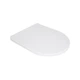 Сиденье для унитаза Qtap Swan Дюропласт белое с микролифтом Slim (SD00052113) - изображение 1