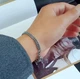 Браслет стальной с крестом двойная цепочка нержавеющая медицинская сталь арт.247 - изображение 7