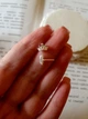Серебряные серьги корона покрытие серебро 925пробы - изображение 3