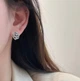 Круглые женские серьги цветок роза медсталь - изображение 6