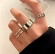 Кольцо женское комплект колец в стиле панк арт.125 - изображение 3