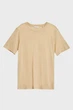 Жіноча бежева футболка REL DRAPED SS Gant XXS 4200241 - зображення 5