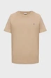 Жіноча бежева футболка REG SHIELD SS T-SHIRT Gant S 4200200 - изображение 5