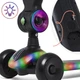 Детский самокат трансформер 2в1 Lumiloo LED Black/Neo Chrome (smj932) - изображение 7