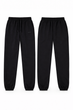 Штани жіночі модні спортивні чорні (N16) XXL - зображення 3