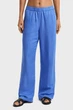 Жіночі сині лляні брюки REL LINEN BLEND PULL ON PANTS Gant 38 4150348 - изображение 1
