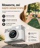 Мини-камера S150 Full HD 1080P, ретро-дизайн, 17.5 г, 38×27×23 мм, microSD 128 ГБ, Type-C – White - изображение 3