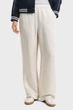 Жіночі білі лляні штани REL LINEN BLEND PULL ON PANTS Gant 34 4150348 - зображення 1