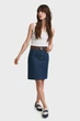 Жіноча темно-синя джинсова спідниця DENIM Gant 36 4400192 - изображение 2
