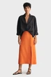 Жіноча помаранчева лляна спідниця REL MIDI LINEN BLEND Gant 34 4400123 - изображение 2