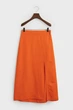 Жіноча помаранчева лляна спідниця REL MIDI LINEN BLEND Gant 34 4400123 - изображение 6