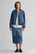 Жіноча синя джинсова спідниця DENIM SLIT Gant 36 4400133 - изображение 2