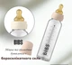 Скляна дитяча пляшечка BIBS Baby Glass Bottle повний комплект Blush - 240 ml + Чохол в подарунок - зображення 2
