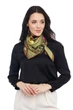 Шовкова хустка My Scarf "Квітка кохання" 90 на 90 см з каменем корал - изображение 5