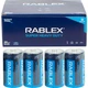 Батарейки універсальні Rablex D R20 для радіо набір з 2шт - зображення 2