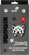 Набір бейдж Kite Aggretsuko на липучці та підвіска 2 шт (AR26-3010) - зображення 1