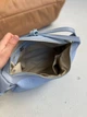 Сумка багет натуральная кожа средняя голубая ARTiS Bags 1820 4814-30 - изображение 4