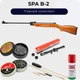 Пневматическая винтовка SPA B2-4 + Пули 850 шт. + Набор для чистки 4.5 мм + Масло 50 мл. + Прицел 4х20 - изображение 1