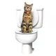 Система привчання котів до унітазу Туалет для кота Citi Kitty Cat Toilet Training SH_51579/51 - изображение 5