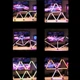 Модульне RGB LED освітлення на стіну, 16 млн кольорів, синхронізація з музикою (2385A1557AEB) - зображення 2