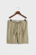 Чоловічі оливкові лляні шорти RELAXED LINEN DS Gant S 205073 - изображение 8