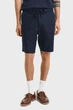Чоловічі темно-сині лляні шорти RELAXED LINEN DS SHORTS Gant L 205073 - зображення 1