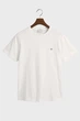Чоловіча біла футболка SLIM SHIELD SS Gant XXL 2003185 - изображение 5