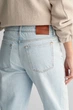 Жіночі блакитні джинси STRAIGHT RIGID JEANS Gant 27 4100225 - изображение 5