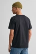Чоловіча чорна футболка REG SHIELD SS T-SHIRT Gant L 2003184 - изображение 3