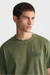 Чоловіча зелена футболка SUNFADED GRAPHIC SS Gant S 2013018 - изображение 4