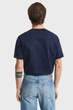 Чоловіча темно-синя футболка SMALL GRAPHIC Gant M 2003343 - изображение 3