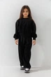 Костюм кофта+штаны для девочки Dinomin 24010 116 см Черный shop (2000991036987) - изображение 1