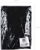 Pokrowiec na stół bankietowy Party Deco 183x76x74 cm Czarny (5904555059733) - obraz 2