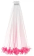 Welon z frędzlami Party Deco 69 cm Różowy (5904555079816) - obraz 1