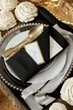 Serwetki materiałowe Party Deco 35x35cm Czarny (1 op. / 25 szt.) (5904555063907) - obraz 2