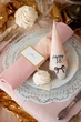 Серветки тканинні Party Deco 35x35 см Брудно-рожеві (1 уп. / 25 шт.) (5904555063815) - зображення 4