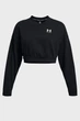Жіночий чорний світшот UA Rival Terry OS Crop Crw Under Armour SM 1382738-001 - зображення 3
