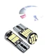 Світлодіодна автолампа T10 W5W LED 4014 26SMD 12V біле світло - зображення 5