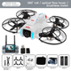 Квадрокоптер AE21 з пультом з екраном 4.3", 2 акумулятори, FPV дрон, камера, до 100 м, безщітковий - зображення 1