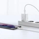 Сетевое зарядное устройство Baseus Super Silicone PD 25W USB-C with USB-C to USB-C Cable 1m White (TZCCSUP-L02) - изображение 7