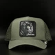 Хаки кепка с сеткой Goorin Bros. The Panther Trucker 101-2510-PAL01 - изображение 2