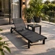 Комплект 2 шезлонга Siesta Casablanca + Стол Siesta Ocean Side Table - Black - изображение 5