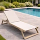 Комплект 2 шезлонга Siesta Tropic + Стол Siesta Ocean Side Table - Taupe - изображение 3